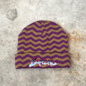supreme zig zag beanie